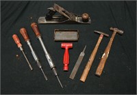 VINTAGE WOOD PLANE & HAND TOOLS COLLECTION