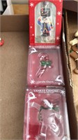 3 NEW Yankee Candle Christmas ornaments