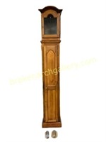 Tall Walnut Case Clock