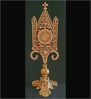 An Outstanding Altar Size Reliquary Measuring 14"