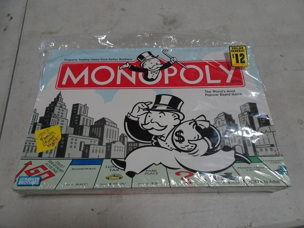 Monopoly Board Game NIB