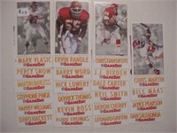 1992 GameDay Kansas City Chiefs football team set,