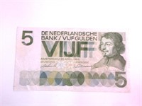 Netherlands 1966 Bank Note