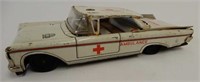 AMBULANCE TIN FRICTION TOY