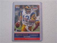 2011 TOPPS KURT WARNER SUPER BOWL LEGENDS