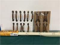 Plugmold Multiple Outlet strip and cabinet handles