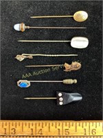 (7) stick pins incl. Victorian