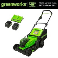 Greenworks Cordless Lawn Mower Brushless Drive 17