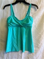 ($32) Women swimwear top,Blue color,Size: M