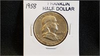 1958 Franklin Half Dollar