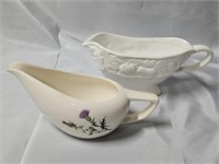 TWO GRAVY BOATS FOR YA 9" AND 8¼"