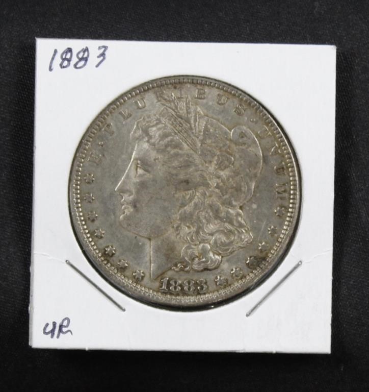 US Silver Coin 1883P Morgan Dollar, Circulated, in
