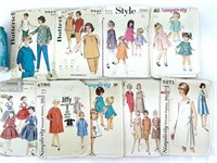 9 patrons de couture vintage 1960