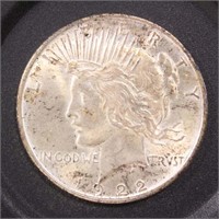 US Coins 1922 Silver Peace Dollar, circulated