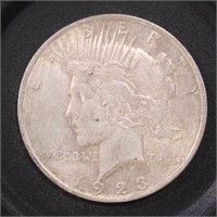 US Silver Coin 1923 Peace Silver Dollar $1 Circula