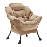 Youtanic Lazy Chair Thick Padded, Accent Chair Vel