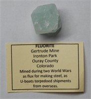 Fluorite Ore Sample