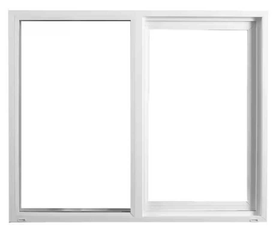 Ply Gem P1502BM Double Hung Vinyl Framed Window,