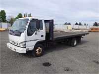 2006 Isuzu NPR 18' S/A Flatbed Truck