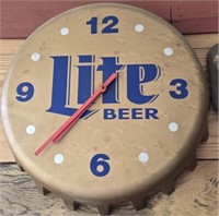 Vintage Lite Beer Clock UNTESTED