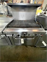 SOUTHBEND S/S 36" RADIANT CHARBROILER W/OVEN &