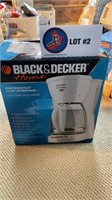 Black & Decker coffee maker