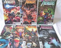 2020 7 Marvel AVENGERS #s 17, 26 - 31 Great Condin