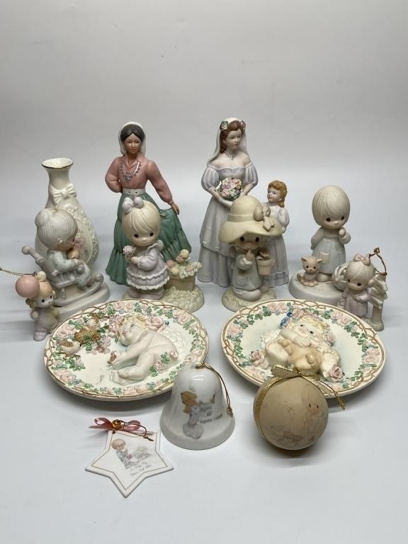 Precious Moments Figurines, Dreamcicles Plates, +