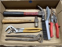 Hammers, Wire Brush, Channel Lock