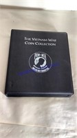 Vietnam War coin collection, colorized halves, 45