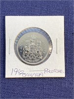 1982 Canadian $.50 coin proof like