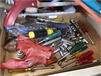 assorted tools including sockets and socket
