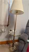 Mid Century 1950s Table Floor Lamp