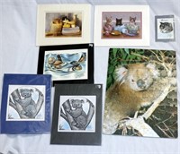 Smaller Artwork Cats & Koalas Some Original