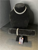Choker Necklace & Bracelet