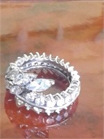 Ladies Eternity Style Ring w/ Diamonds