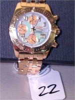 Breitling Solid 18K Yellow gold