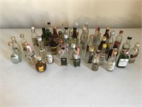 Vintage Miniature Liquor Bottles