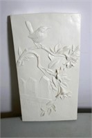 Plaster Wall Plaque 8 1/2"x15"