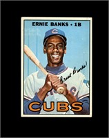 1967 Topps #215 Ernie Banks VG to VG-EX+