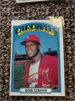 1972 Topps Bob Gibson Cardinals MLB