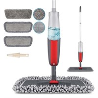 SUGARDAY Microfiber Spray Mop for Floor Cleaning -