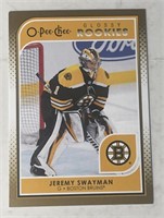 Jeremy Swayman Rookie Card