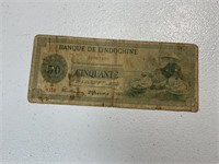 Currency from French Indochina
