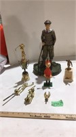 Golf metal statue and others
