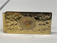 GOLD PLATED MONEY CLIP