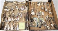 LARGE LOT OF SILVER PLATE FLATWARE