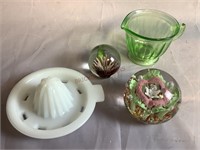 Assorted Decorative Glassware