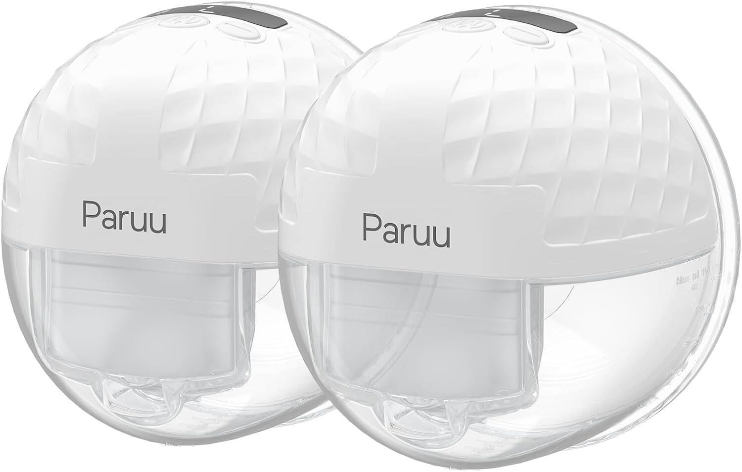 Paruu P10 Hands-Free Breast Pump, 2 Pack