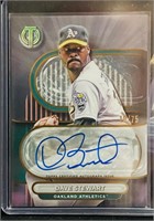 2024 Dave Stewart Topps Tribute On Card Auto 14/75